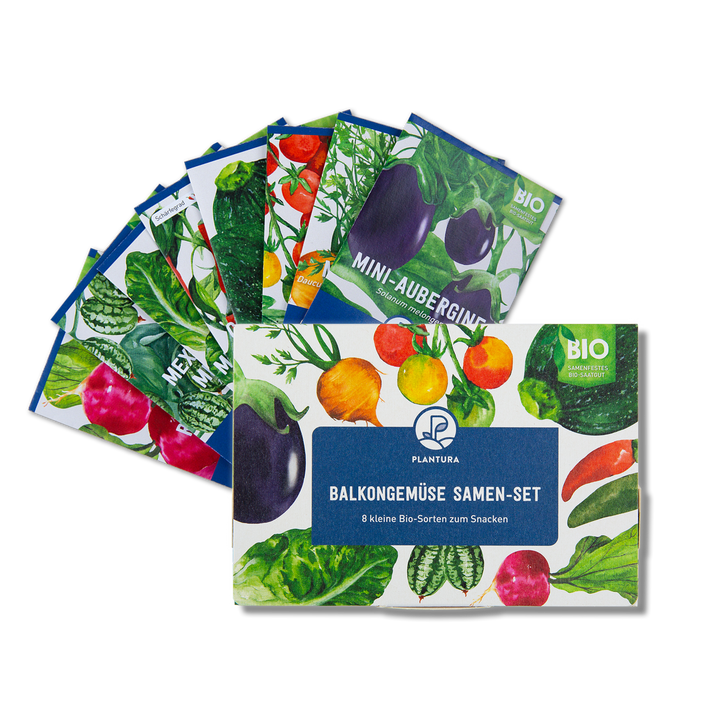 Bio-Balkongemüse Samen-Set Plantura