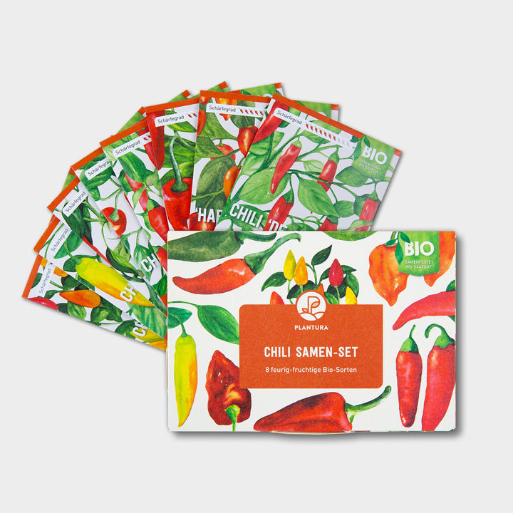 Bio-Chili Samen-Set Plantura