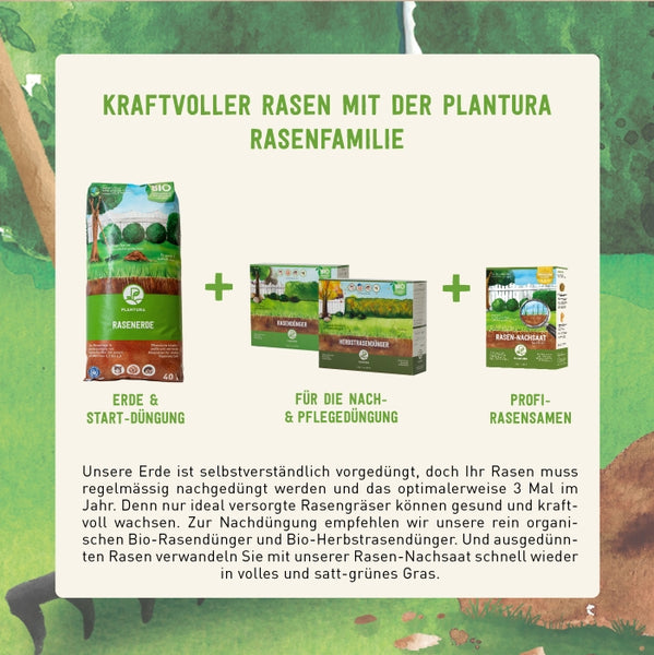 Rasen-Produkte von Plantura