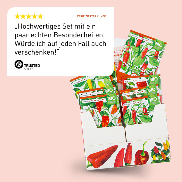 Plantura Bio-Chili Samen-Set Bewertung