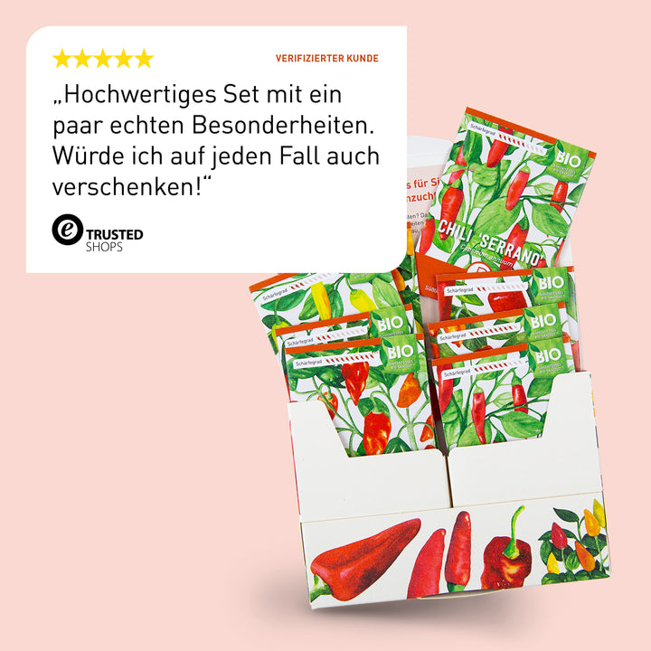 Plantura Bio-Chili Samen-Set Bewertung