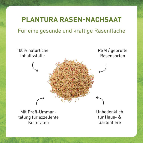 Plantura Nachsaat Rasensamen