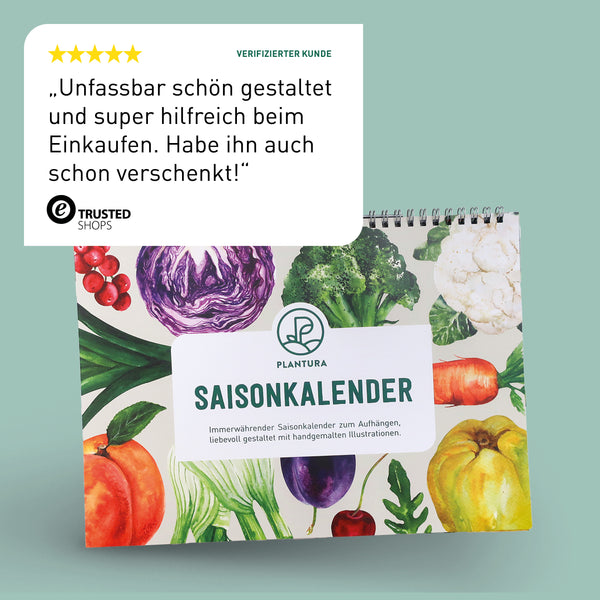 Bewertung des Plantura Saisonkalenders