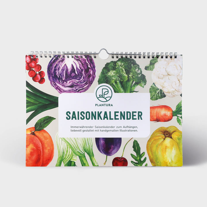 Plantura Saisonkalender für Gemüse & Obst - Plantura Shop – Plantura CH