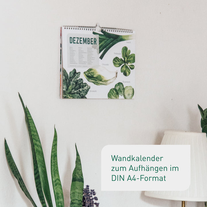 Plantura Saisonkalender als Wandkalender