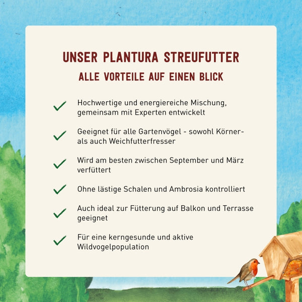 Vorteile des Fettfutters für Wildvögel
